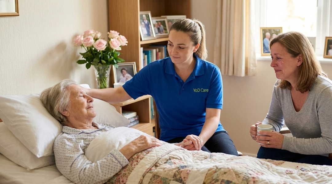 Compassionate palliative care at home